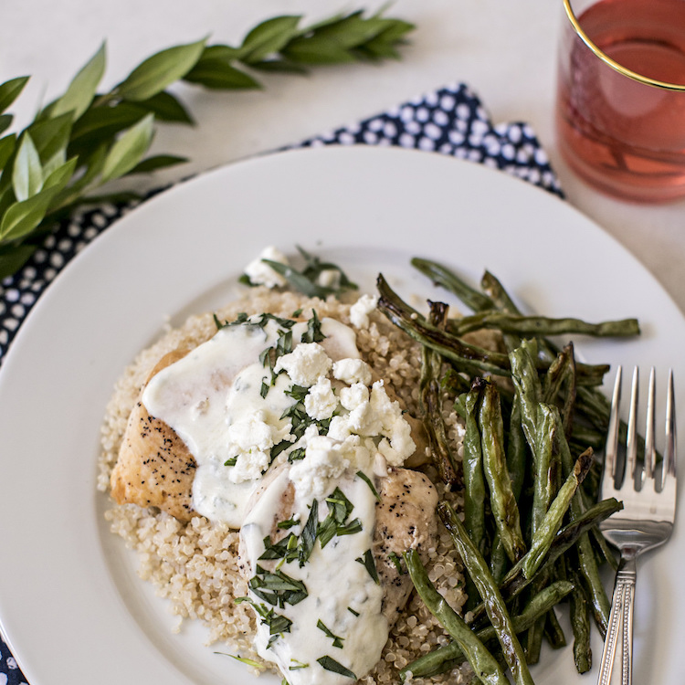 Picture of Chicken & ChevreVinaigrette